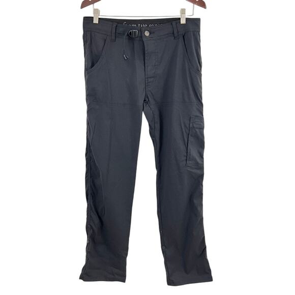 Prana Zion Stretch Performance Hiking Cargo Pants Black Men Size Small x 32L - Picture 1 of 10
